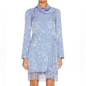 jonathan simkhai metallic vine mock neck dress Jonathan Simkhai | Dresses | Jonathan Simkhai Metallic Vine Jacquard Mock  Neck Dress Size 6 Nwt